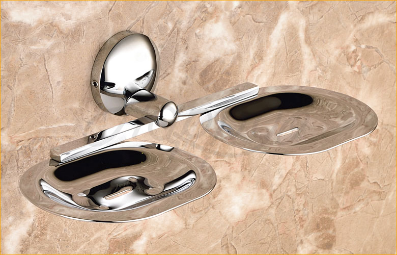 Brass Dual Soap Dish