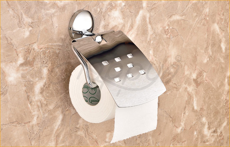 Brass Paper Holder with Lid