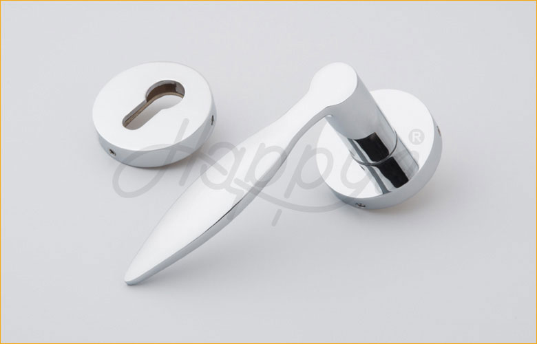 Glossy C.P. Finish Handle