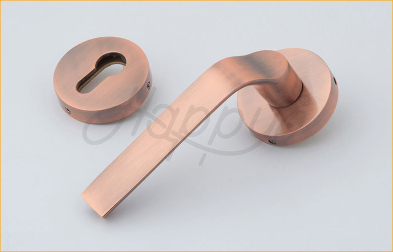 Glossy Copper Antique Handle