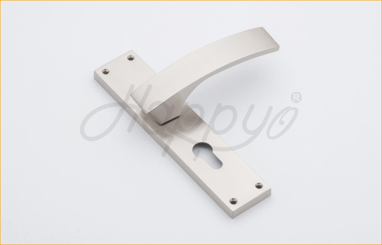 Brass Mortise Plate Handles 9007